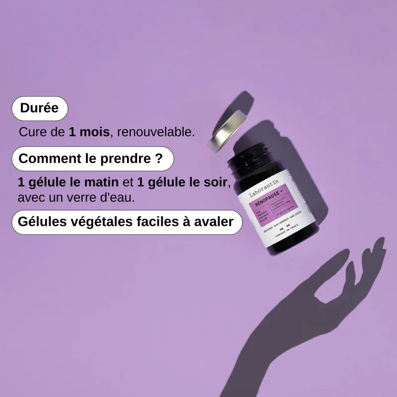 Complément alimentaire Ménopause +
