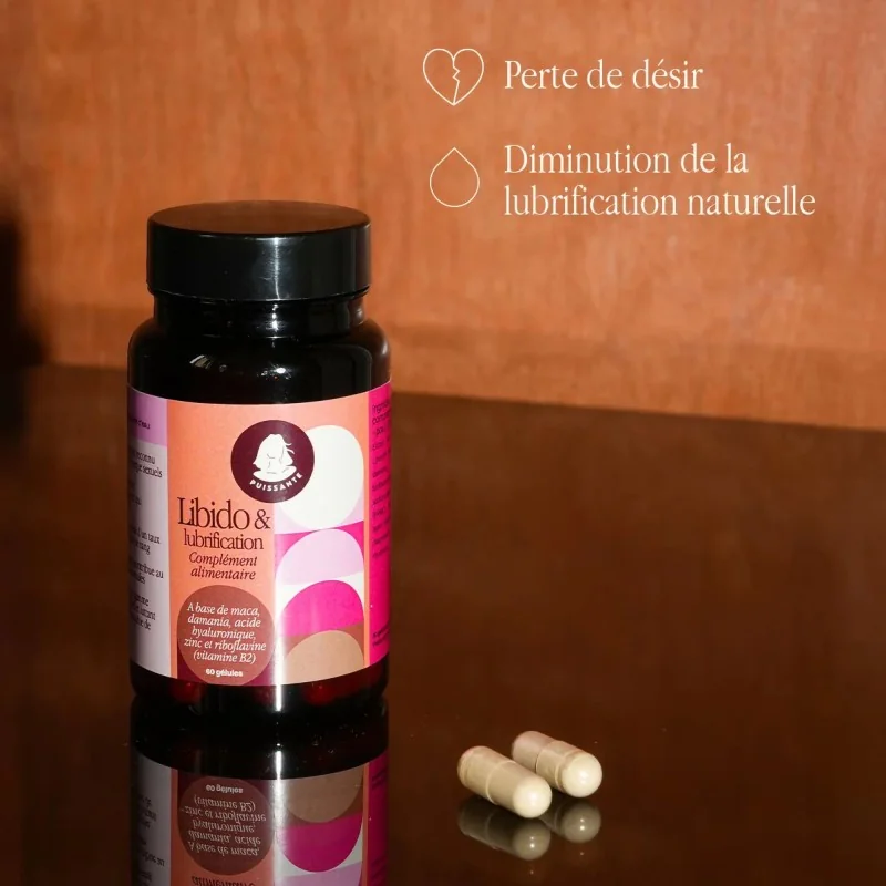 Complément alimentaire Libido & lubrification