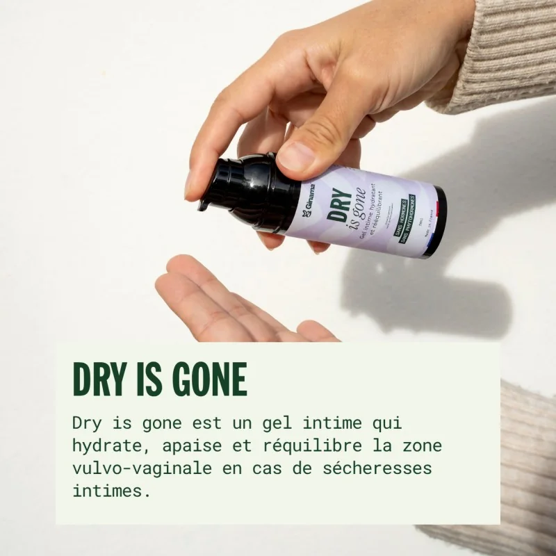 gel intime dry is gone pour la sécheresse vaginale