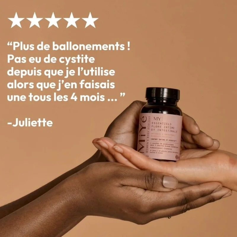 avis complément alimentaire miyé flore intime et intestinale