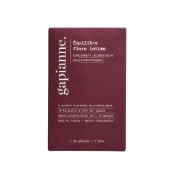 Complément alimentaire Equilibre flore intime Gapianne
