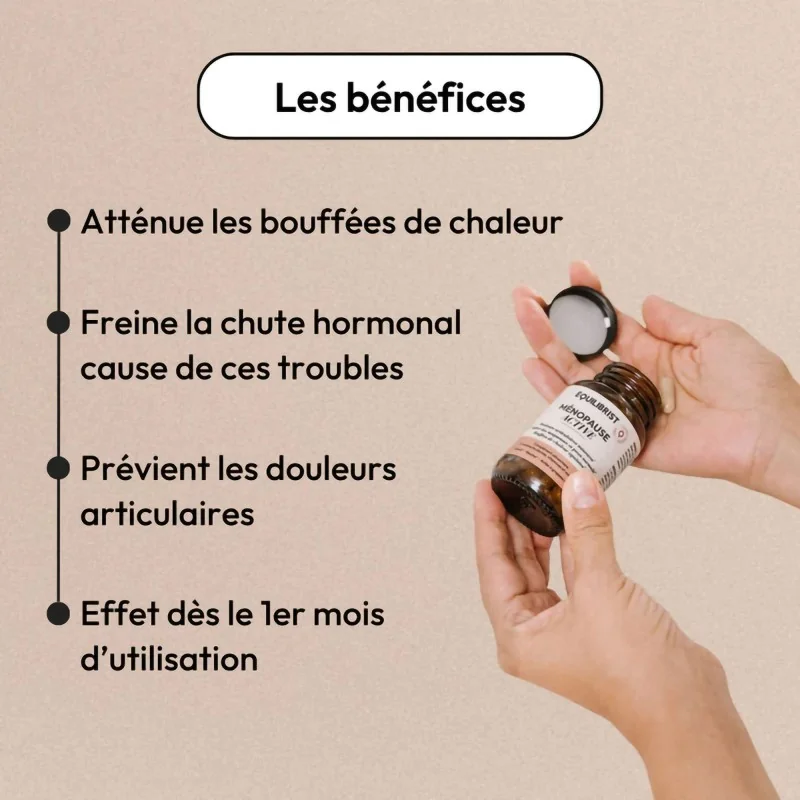 Complément alimentaire Ménopause active Equilibrist
