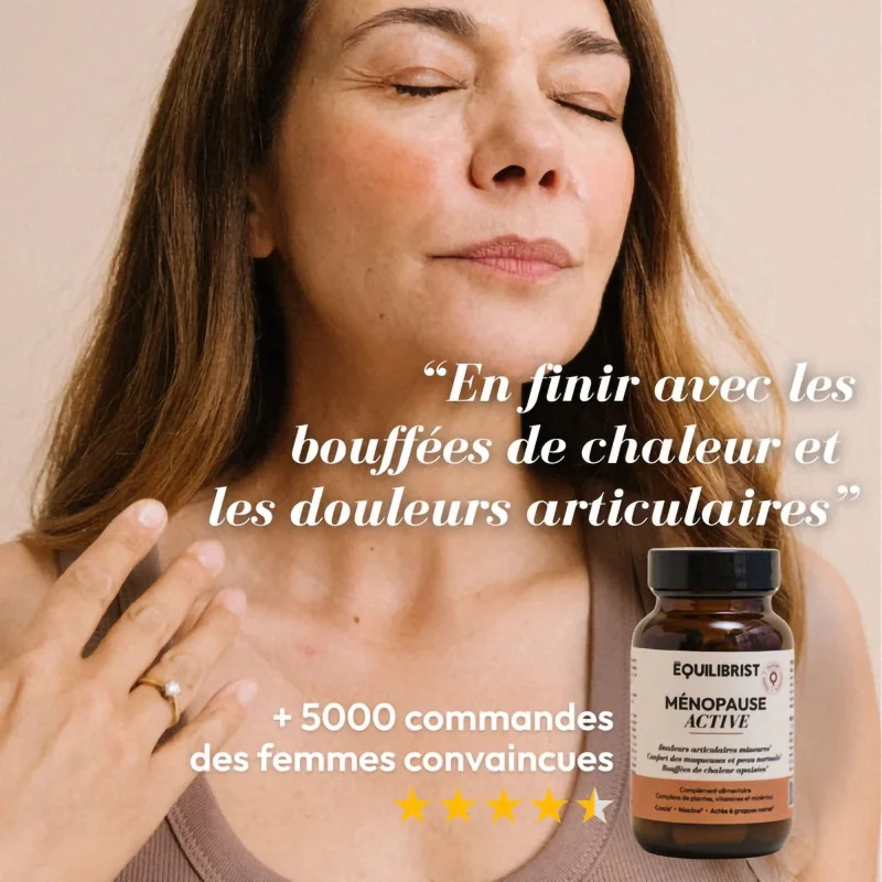 Complément alimentaire Ménopause active Equilibrist