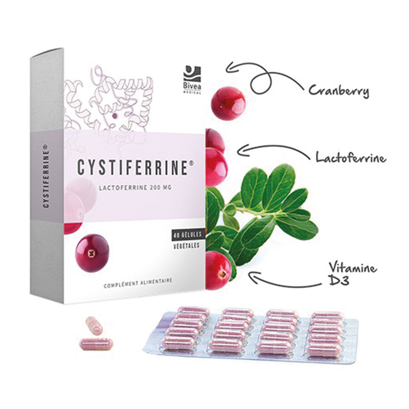 Ingrédients compléments alimentaire Cystiferrine pour contribuer au confort féminin