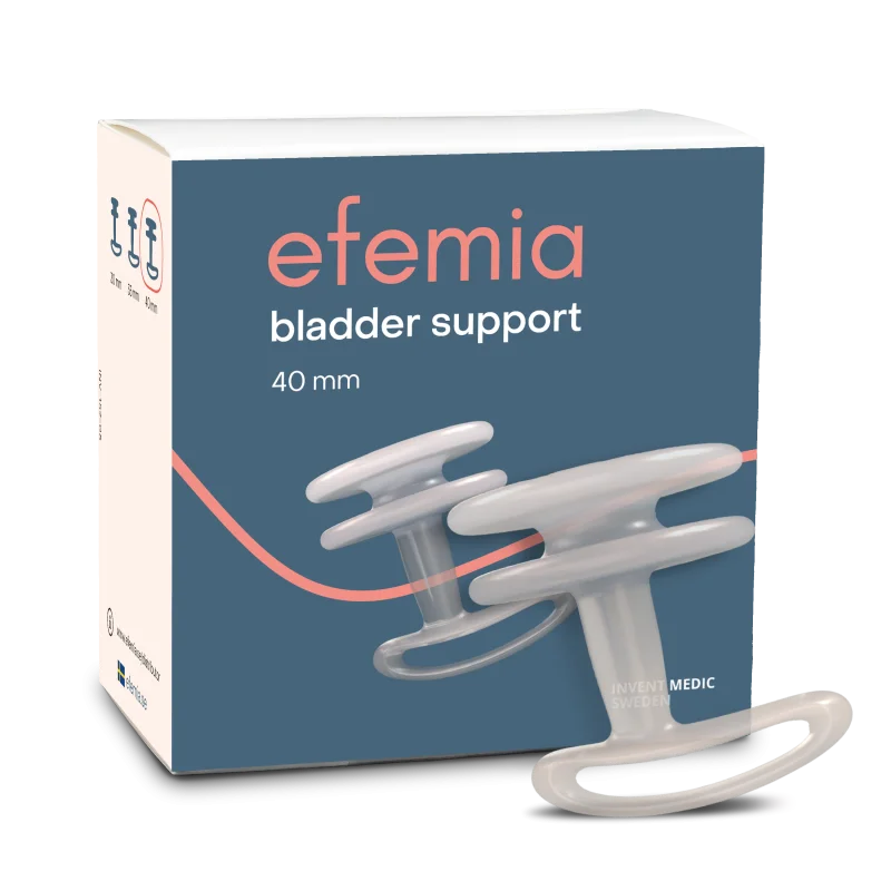 Dispositif fuites urinaires Efemia Dispositif fuites urinaires Efemia