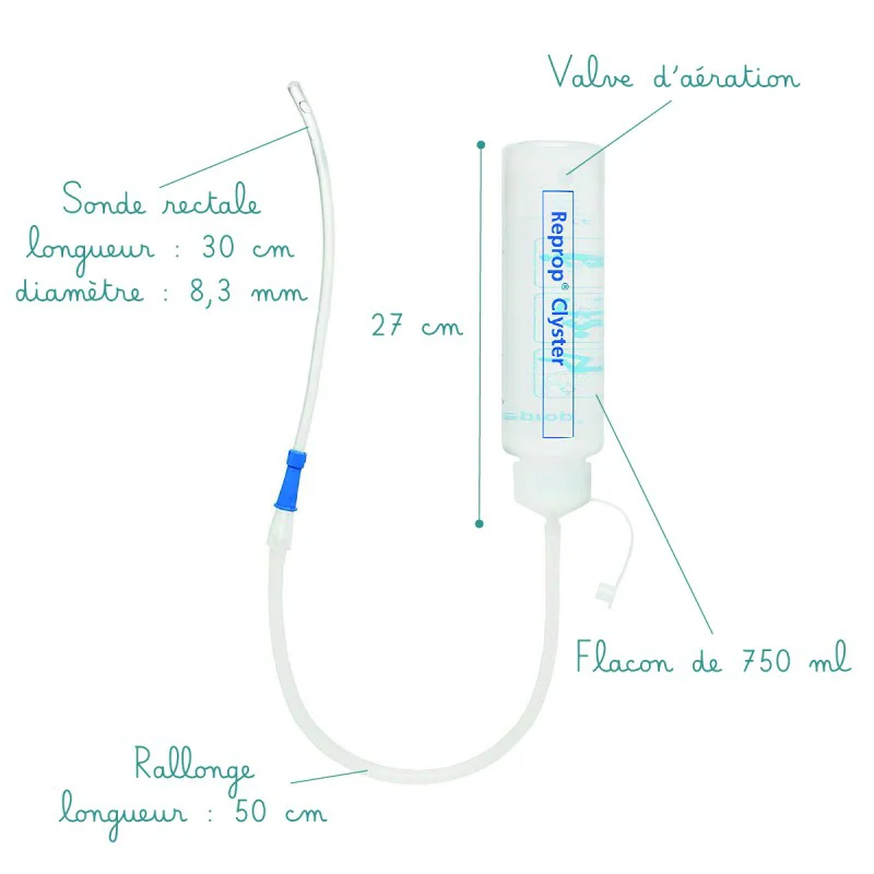 Reprop Basic pour lavement intestinal