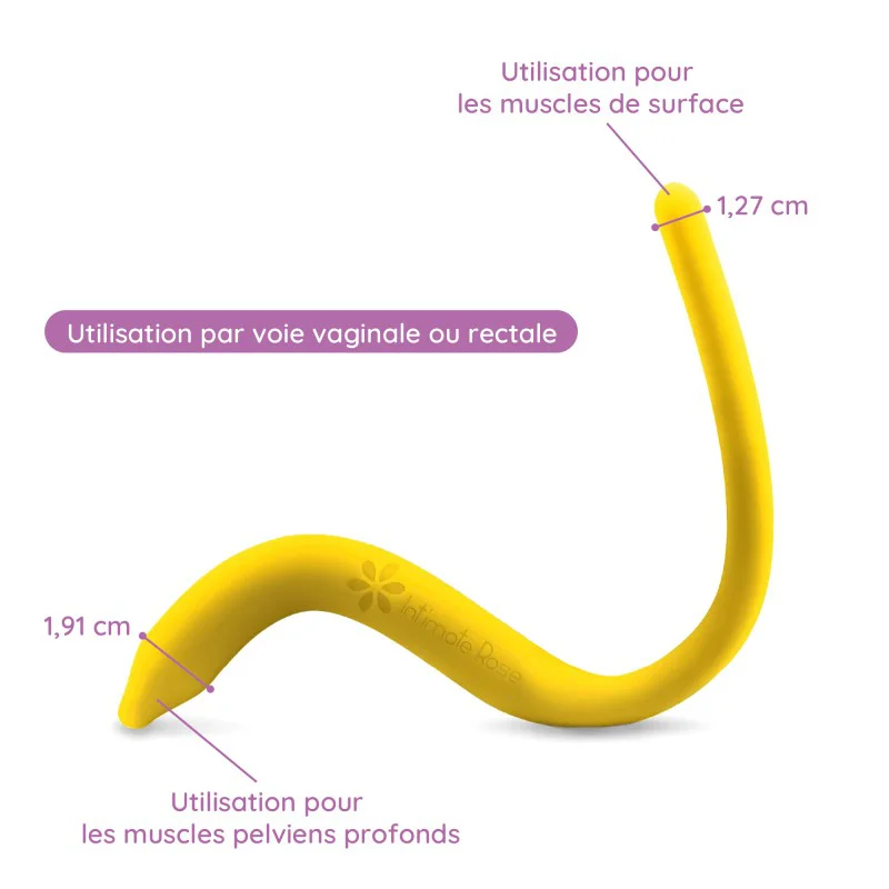 Baguette pelvienne chauffante | Dispositif de thermothérapie pour soulager les muscles du périnée