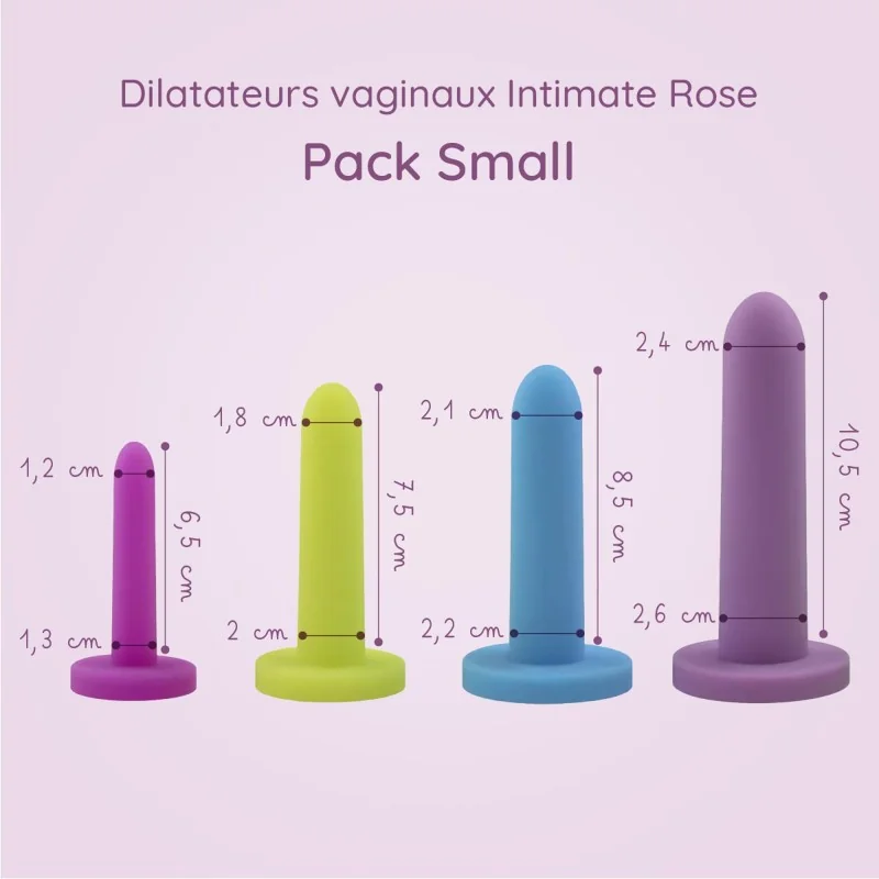 Dilatateurs vaginaux Pack Small Dilatateurs vaginaux Pack Small