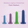 Pack dilatateurs vaginaux Intimate rose - Medium Pack dilatateurs vaginaux Intimate rose - Medium