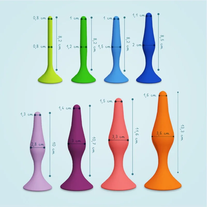 Pack dilatateurs anaux Intimate rose - Progressif Pack dilatateurs anaux Intimate rose - Progressif