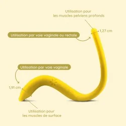 Baguette pelvienne chauffante