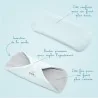 Pack 1 grande + 2 petites housses pour poche de gel