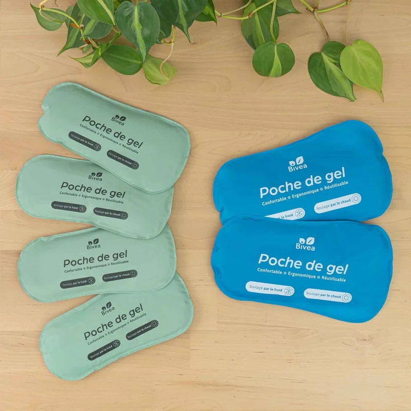 Pack complet pour le bain dérivatif : 6 poches + 3 housses + 1 trousse
