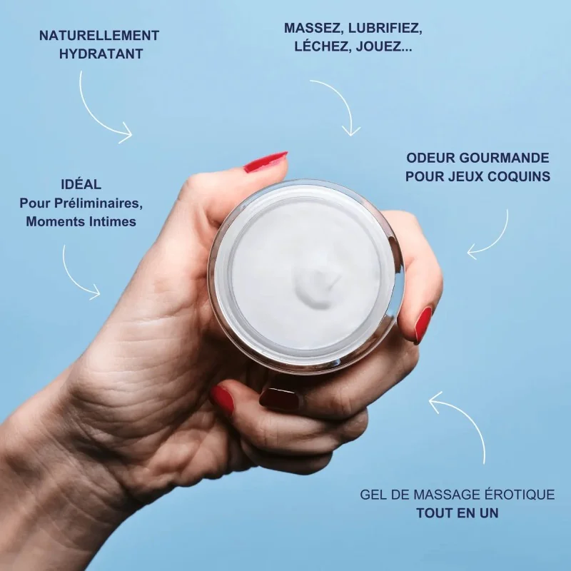Lubrifiant massage gourmand à la vanille Bio caractéristiques