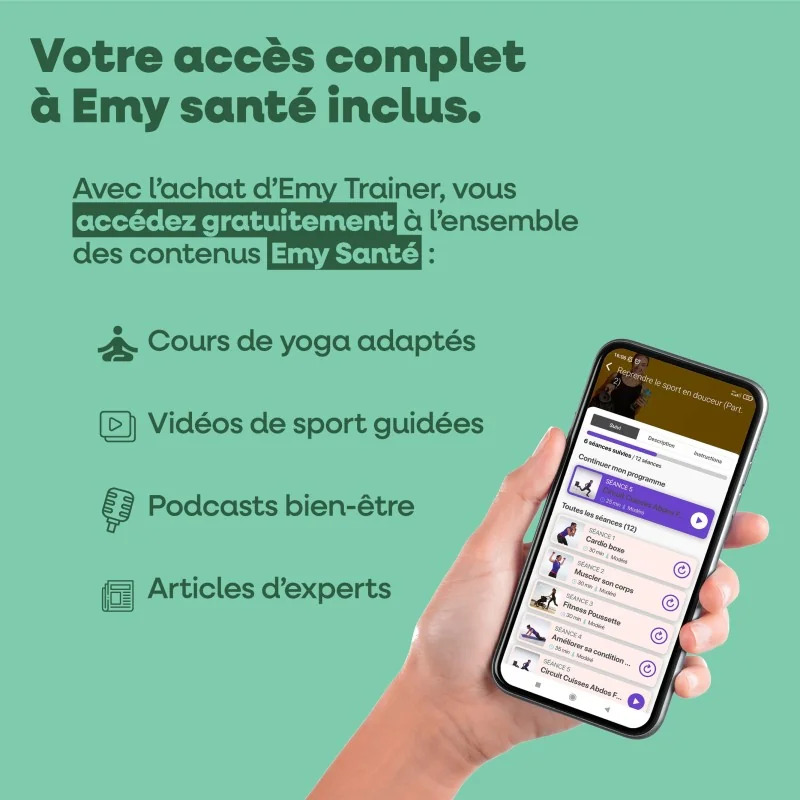 Sonde périnéale connectée Emy Trainer
